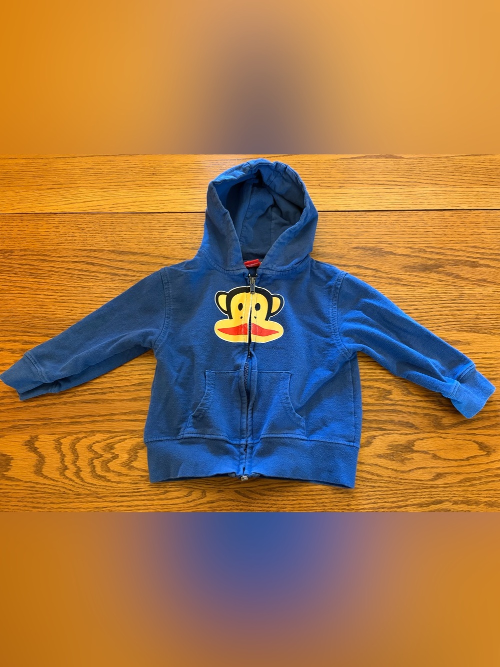 Paul Frank Royal Blue Kids Zip Hoodie